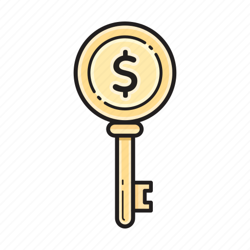 Key, resources, dollar, business icon - Download on Iconfinder