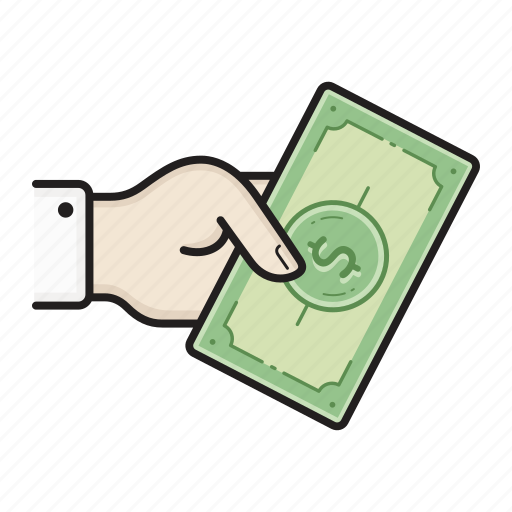Pay, cash, bill, money, payment icon - Download on Iconfinder