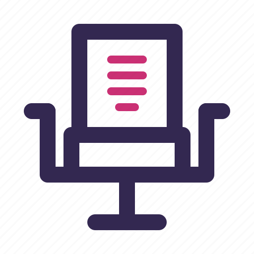Chair, leader, office, position icon - Download on Iconfinder