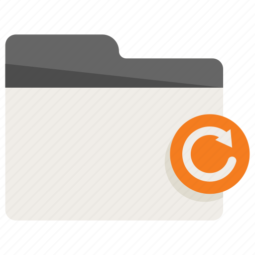 Business, folder, office, reload icon - Download on Iconfinder