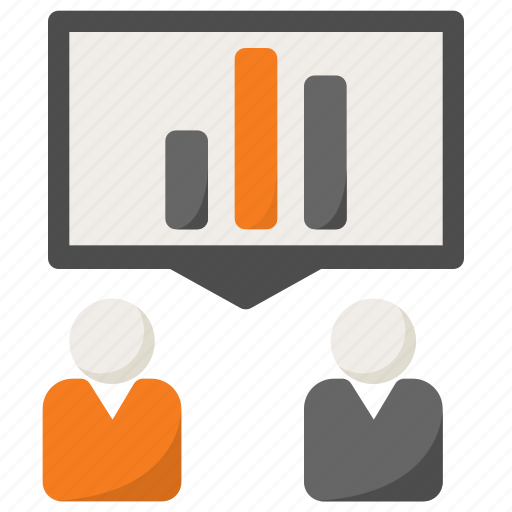 Business, conversation, graph, sales icon - Download on Iconfinder