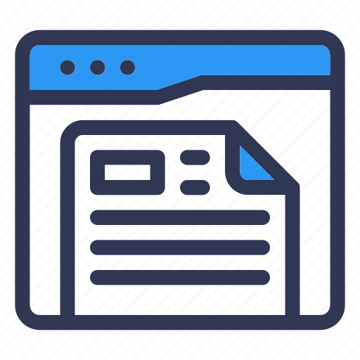 Document, extension, file, format, page, paper, type icon - Download on Iconfinder