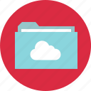 archive, cloud, file, folder, online, save, guardar