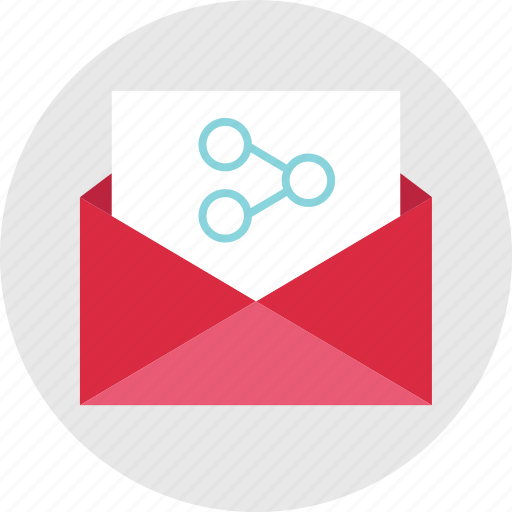 Connect, connection, email, envelope, mail, send, share icon - Download on Iconfinder
