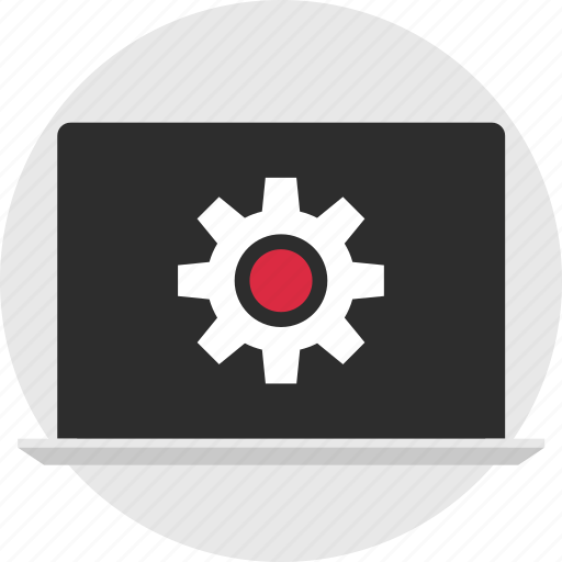 Gear, internet, laptop, online, options, setup, work icon - Download on Iconfinder