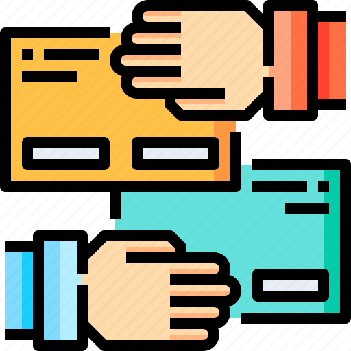 Business, corporate, deal, hand, team icon - Download on Iconfinder