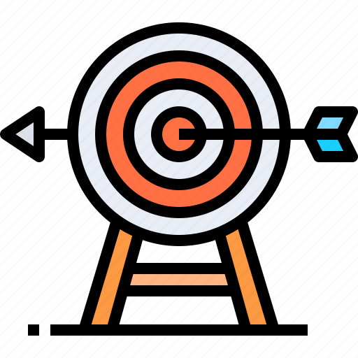 Business, corporate, goal, planning, strategy, target, targeting icon - Download on Iconfinder
