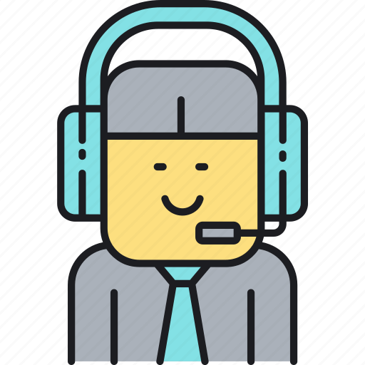 Call center, customer, help, representative, service, support icon - Download on Iconfinder