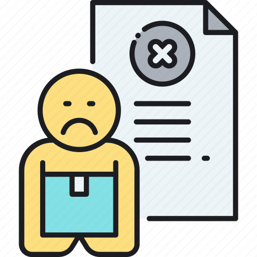 Fired, resign, resignation, terminated, termination icon - Download on Iconfinder