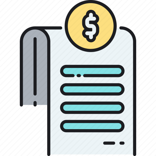 Bill, invoice, tax icon - Download on Iconfinder