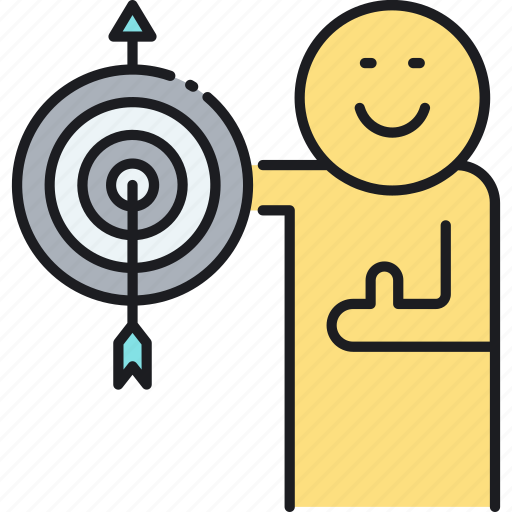 Achievement, kpi, motivation, target icon - Download on Iconfinder