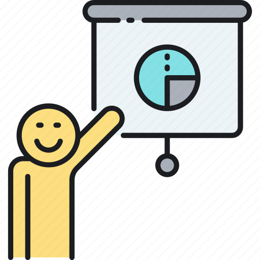 Chart, graph, pie chart, presentation icon - Download on Iconfinder
