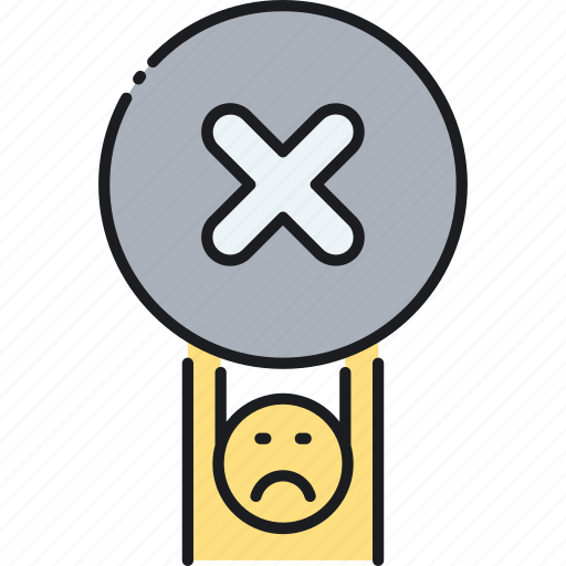 Cancel, reject, rejected icon - Download on Iconfinder