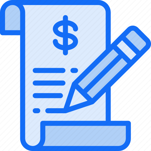 Business, ecommerce, financial, money, report, writing icon - Download on Iconfinder