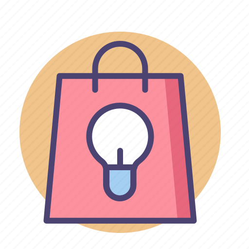 Bag, idea, marketing, retail, shopping icon - Download on Iconfinder