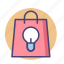 bag, idea, marketing, retail, shopping 