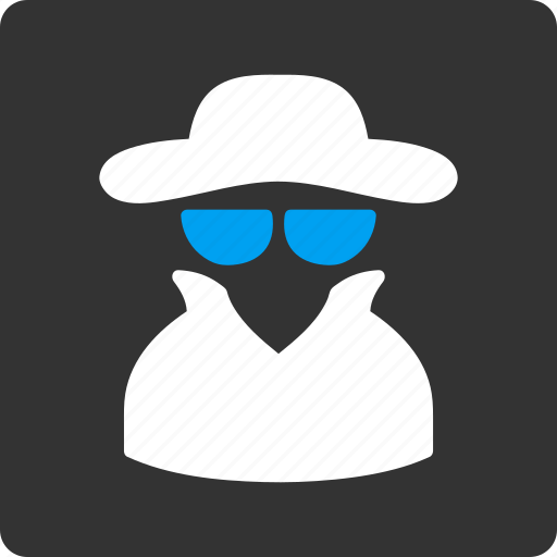Cia spy, detective, fbi agent, hacker, secret service, security, thief icon - Download on Iconfinder