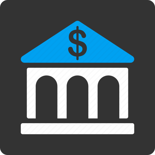 Bank building, banking, business center, financial company, library, museum, office icon - Download on Iconfinder