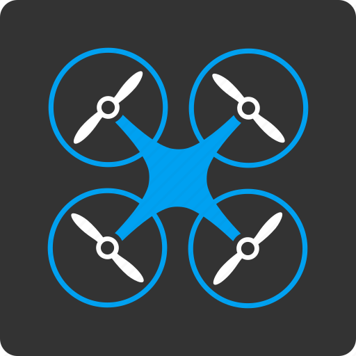 Air drones, flying drone, nanocopter, quad copter, quadcopter, radio control uav, unmanned aerial vehicle icon - Download on Iconfinder