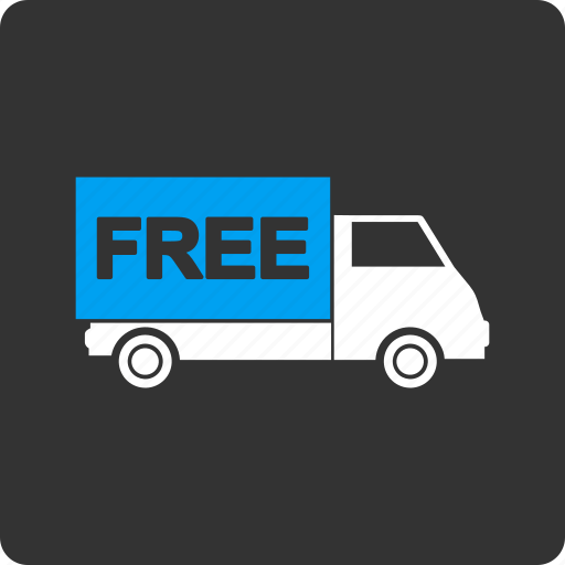 Free, shipment, delivery, logistics, shipping, transportation, truck icon - Download on Iconfinder