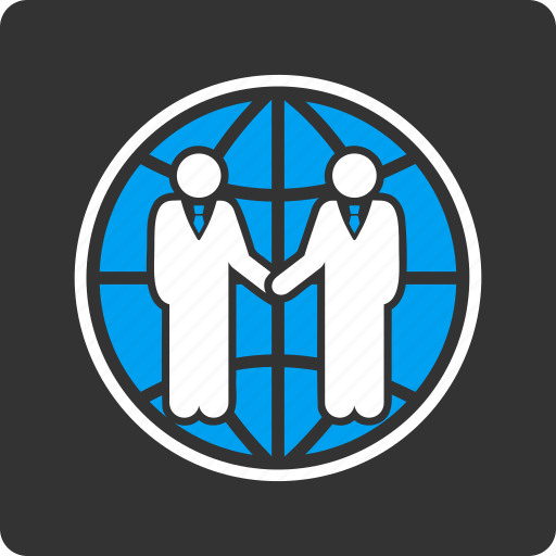 Global, partnership, business, globe, people, teamwork, world icon - Download on Iconfinder