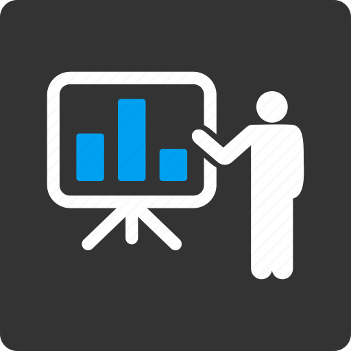 Presentation, business plan, chart, lector, lecture, report, teacher icon - Download on Iconfinder