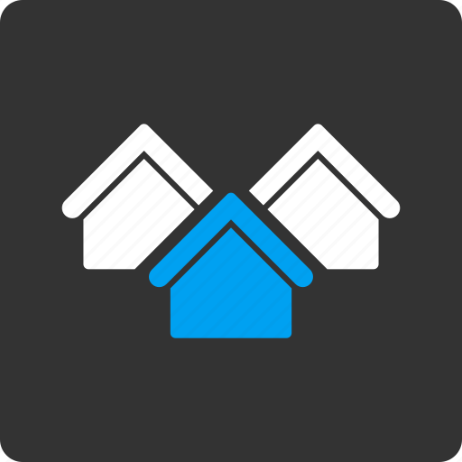 Company, houses, property, real estate, realty, town, village icon - Download on Iconfinder