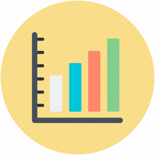Bar chart, bar graph, bars graphic, financial chart, statistics icon - Download on Iconfinder