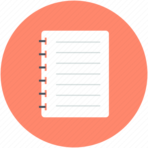 Documents, jotter, jotter pad, notebook, paper pad icon - Download on Iconfinder