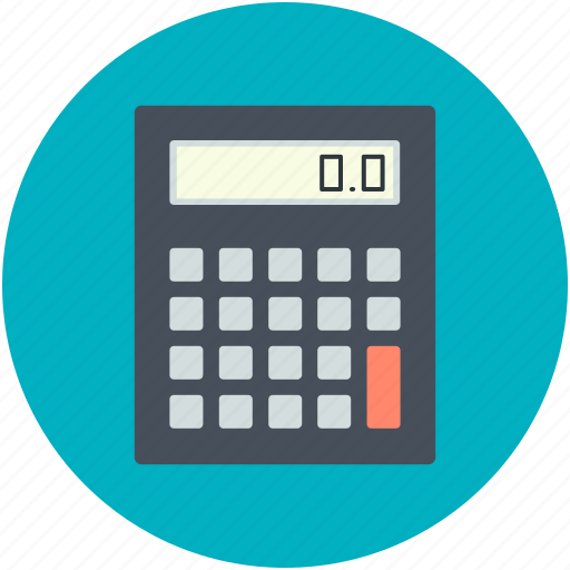 Accounting, calculating device, calculator, digital calculator, math icon - Download on Iconfinder