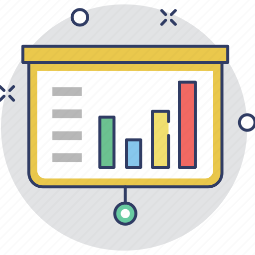 Analytics, chart, graph, presentation, training icon - Download on Iconfinder