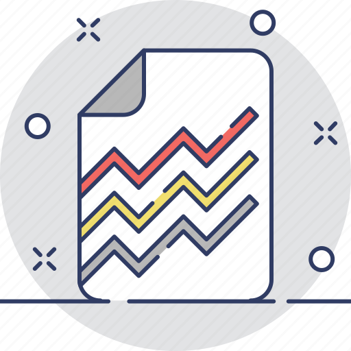 Business report, graphic, line chart, report, statistics icon - Download on Iconfinder