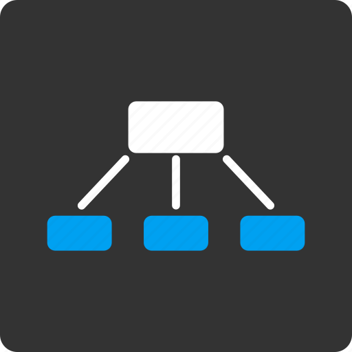 Hierarchy, company structure, flow chart, management, order, organization, system icon - Download on Iconfinder