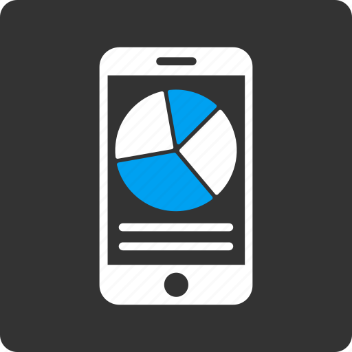 Business, graph, mobile report, phone, pie chart, statistics, telephone icon - Download on Iconfinder