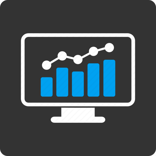 Business, chart, computer, graph, monitor, report, trend icon - Download on Iconfinder