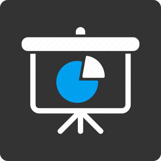 Data, diagram, graph, lecture, pie chart, presentation, public report icon - Download on Iconfinder