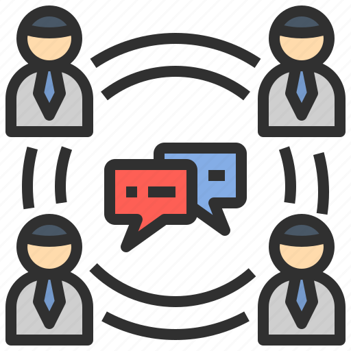 Chat, communication, discuss, network, team icon - Download on Iconfinder