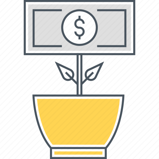 Money, growth, finance, plant icon - Download on Iconfinder