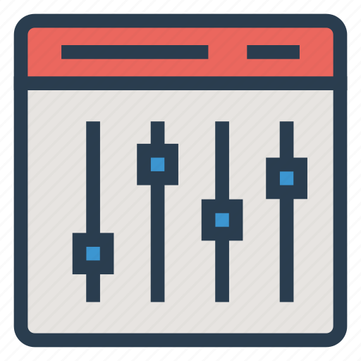 Control, equalizer, mixer, monitor, panel, preferences, setting icon - Download on Iconfinder