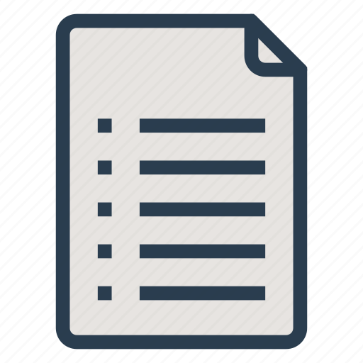 Contract, document, file, letter, office, paper, resume icon - Download on Iconfinder