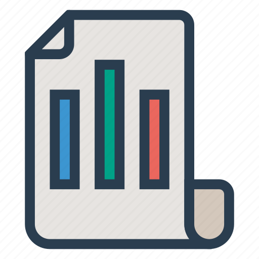 Analysis, bar, document, letter, office, paper, statics icon - Download on Iconfinder