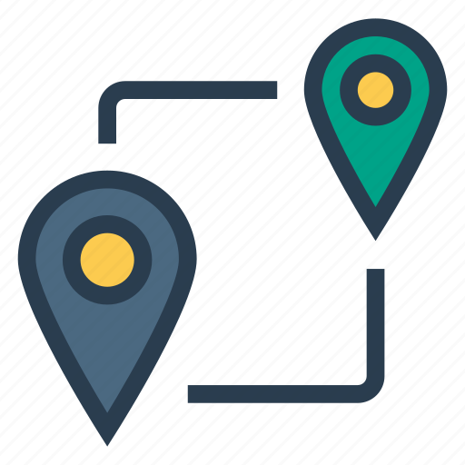 Gps, map, marker, pin, pointer, service, tracking icon - Download on Iconfinder