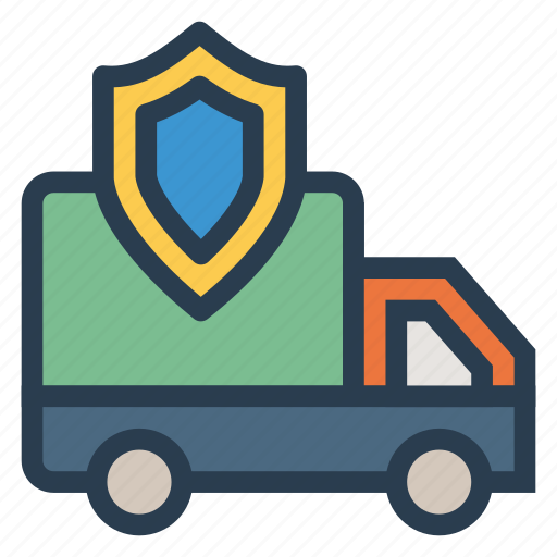 Privacy, protect, protection, security, shield, van, vehicle icon - Download on Iconfinder