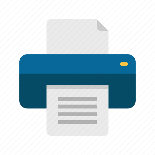 Document, file, file format, paper, print, printer, printing icon - Download on Iconfinder