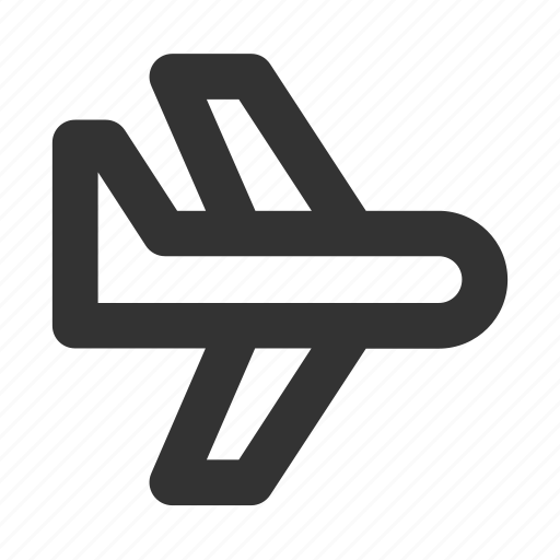 Plane, flight, airport, fly, paper, text icon - Download on Iconfinder