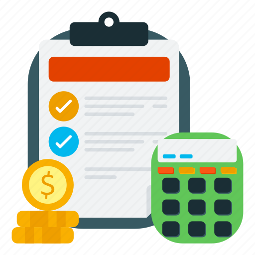 Finance, invoice, calculating, business, bill, budget icon - Download on Iconfinder