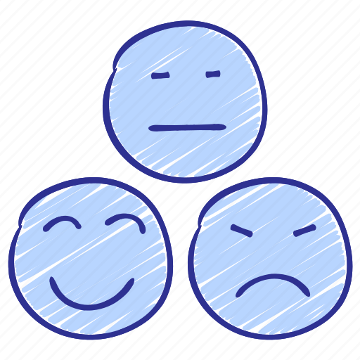 Emojis, emoticon, feedback, happy, impressions, sad, smiley icon - Download on Iconfinder