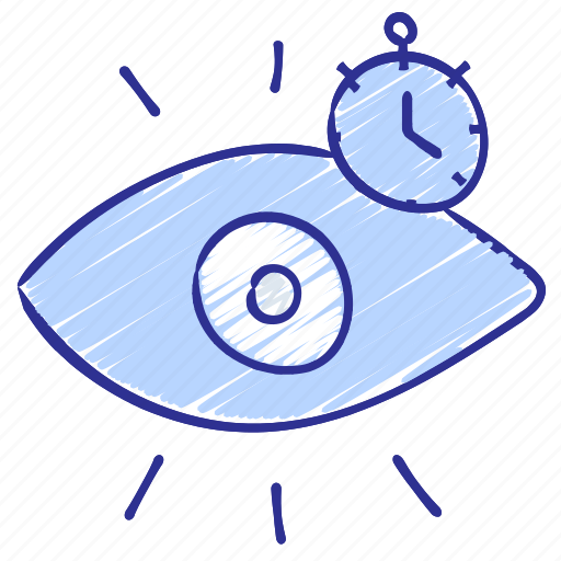 Eye, overview, reading, recently, time, view, watching icon - Download on Iconfinder