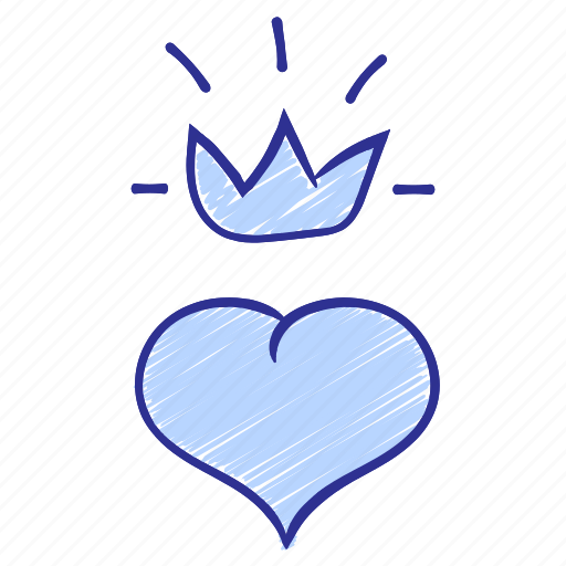 Crown, customer, heart, love, loyal, loyalty, romance icon - Download on Iconfinder