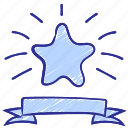 award, badge, favorite, promotion, rate, ribbon, star
